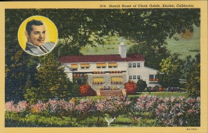 Ranch home of Clark Gable, Encino, California.